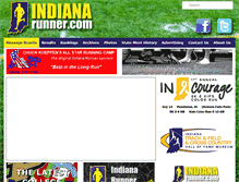 Tablet Screenshot of indianarunner.com
